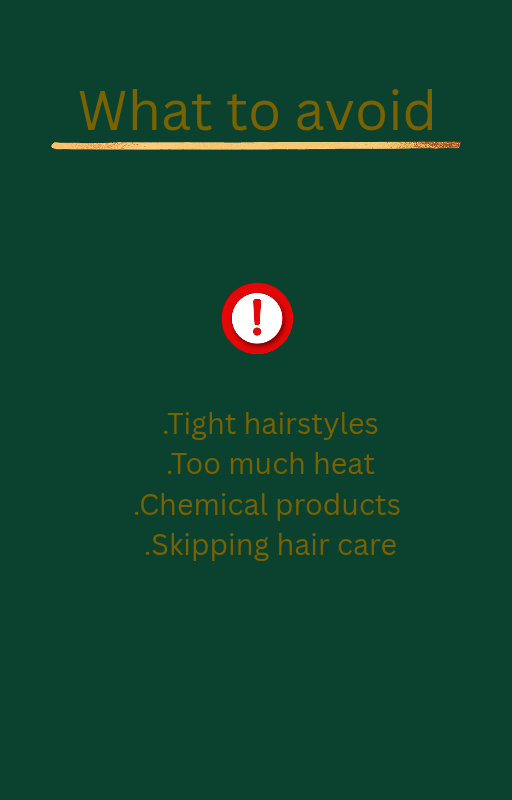 Guide for hair growth